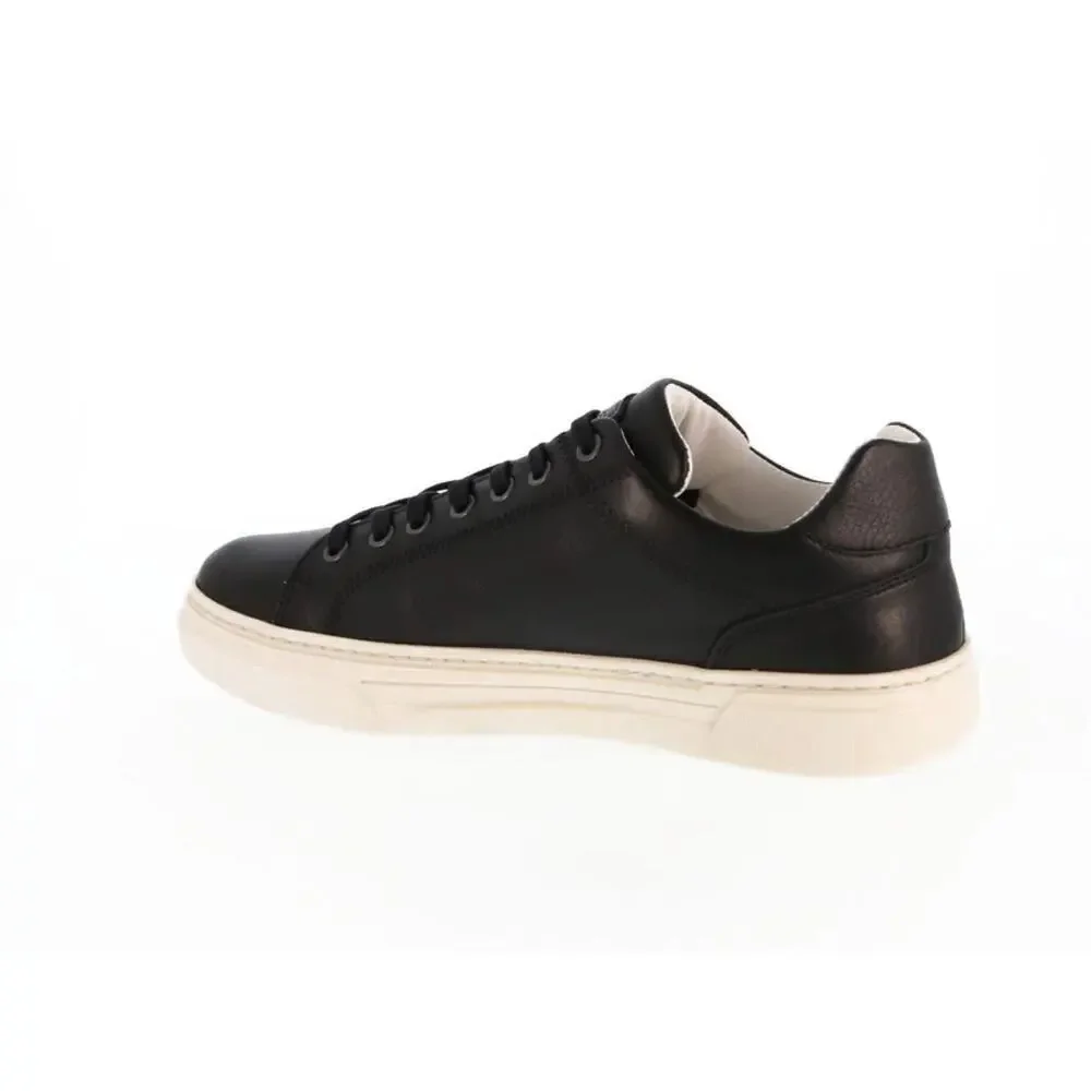 ☀️Liverpool Los Angeles Leather Low Top Sneakers Black/White Men's Size 8 NWOT